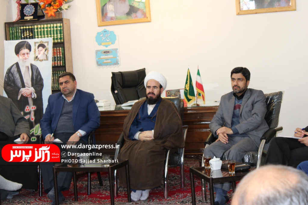 برگزاری نهمین جلسه شورای فرهنگ عمومی در محل دفتر حضور امام جمعه درگز