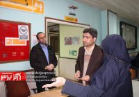 بازدید فرماندار از بیمارستان امام خمینی (ره) درگز